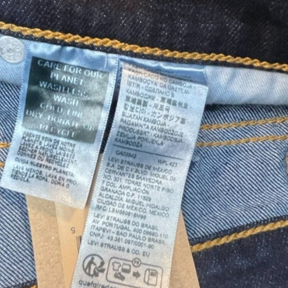 Levi Strauss 514 Straight Men's Jeans Size 38x32 (0164) - Picture 9 of 11